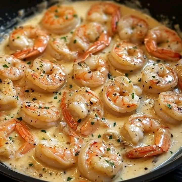 Creamy Garlic Shrimp