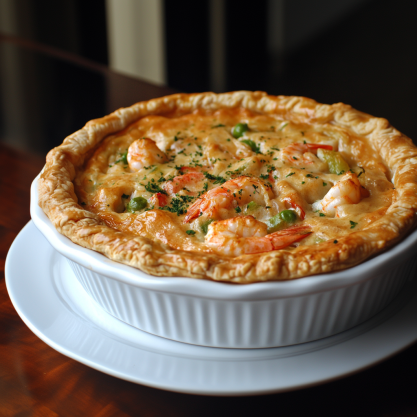 Cajun Seafood Pot Pie