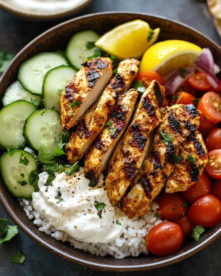 Grilled Chicken Shawarma Bowl