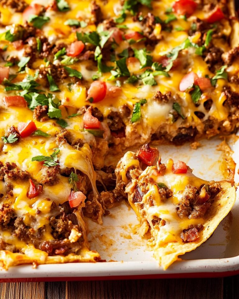 Cheesy Taco Casserole Bake