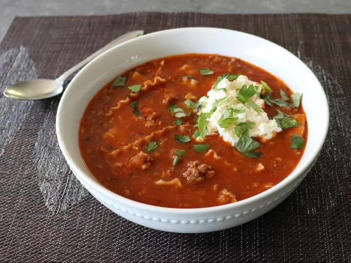 Easy Lasagna Soup Recipe
