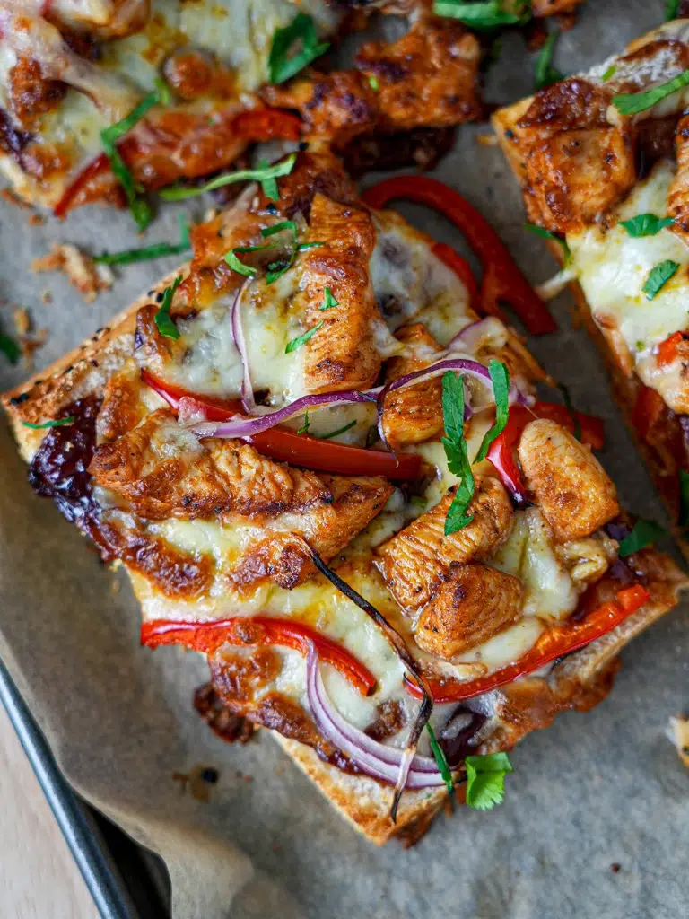 BBQ Chicken Flatbread Pizza