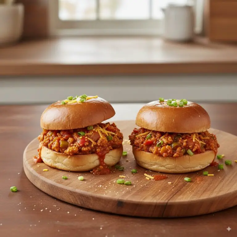 Easy Ground Chicken Sloppy Joes