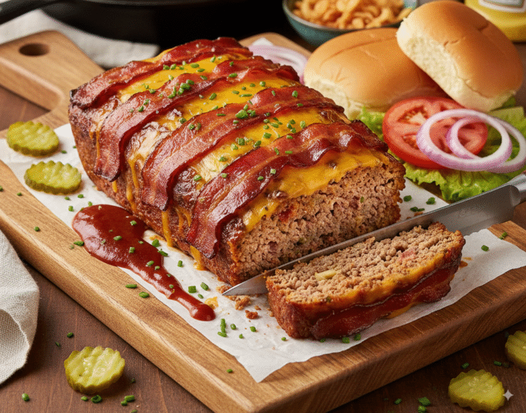 Bacon Cheeseburger Meatloaf