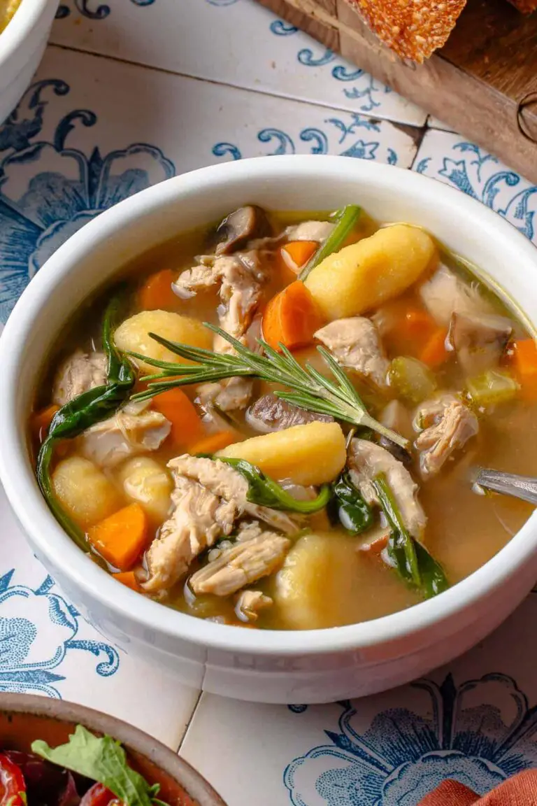 Easy Chicken Gnocchi Soup Recipe