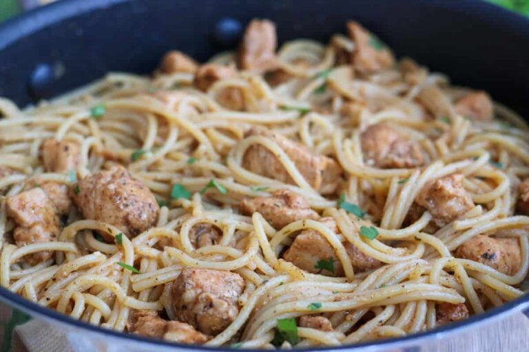 Garlic Butter Chicken Pasta