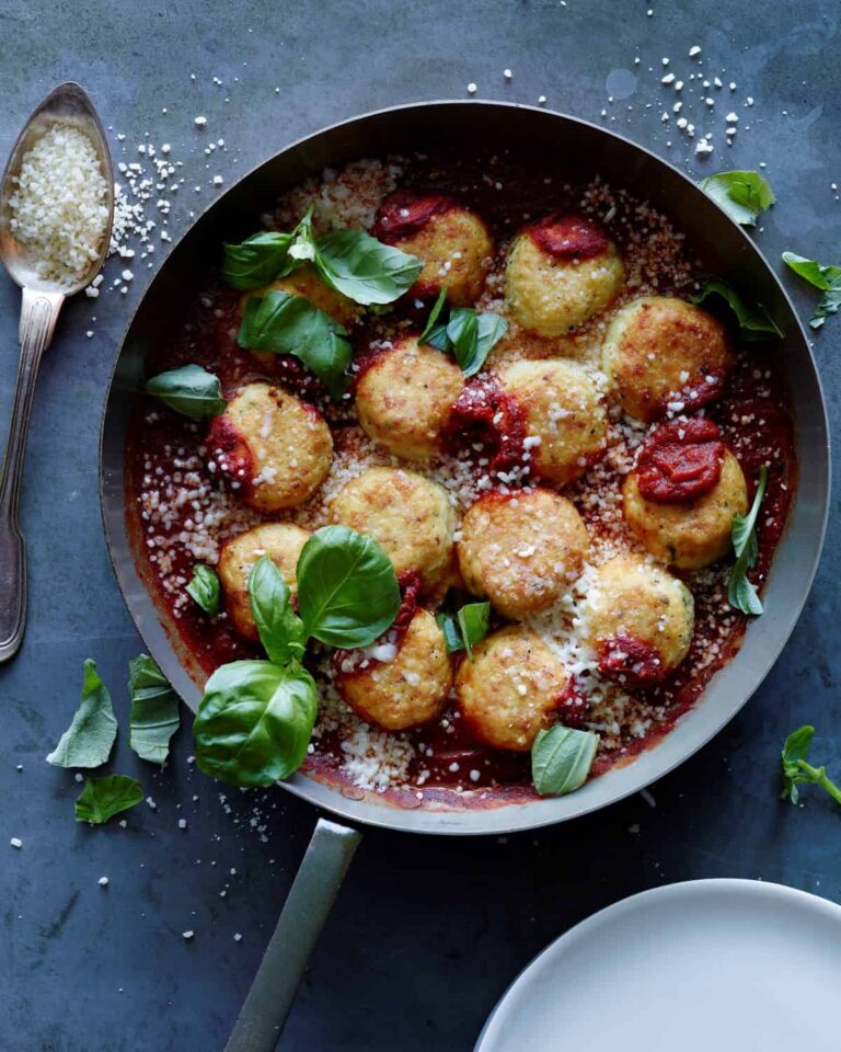 Chicken Parmesan Meatballs