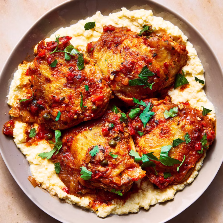 Classic Italian Chicken Cacciatore