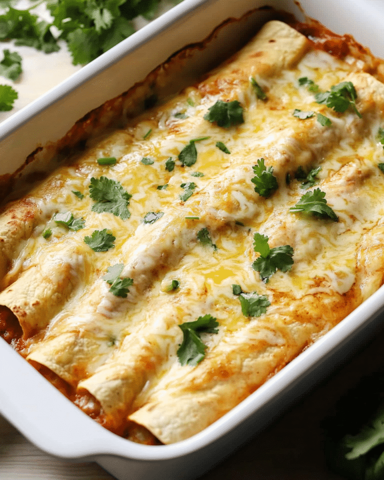Creamy Chicken Enchiladas with Cream Cheese