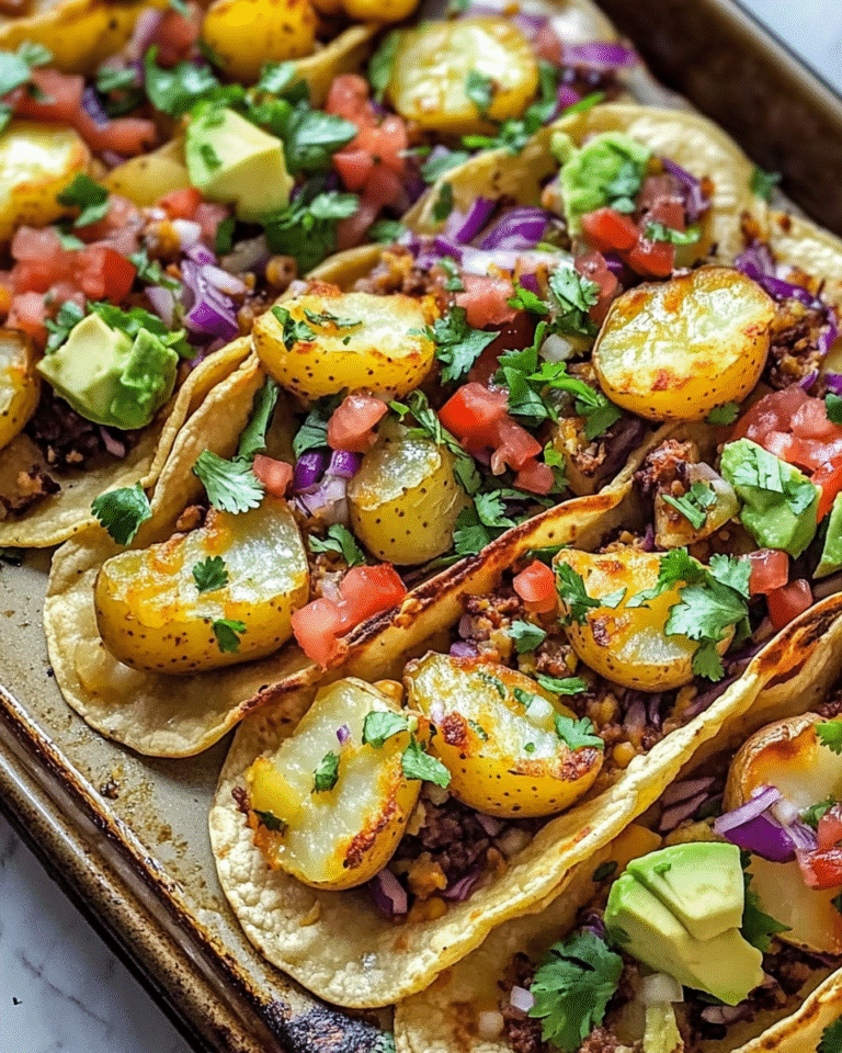 Smashed Potato Tacos