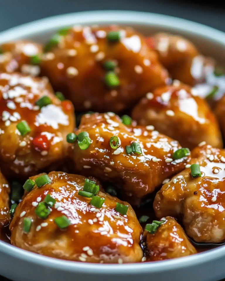Honey Garlic Chicken Thighs