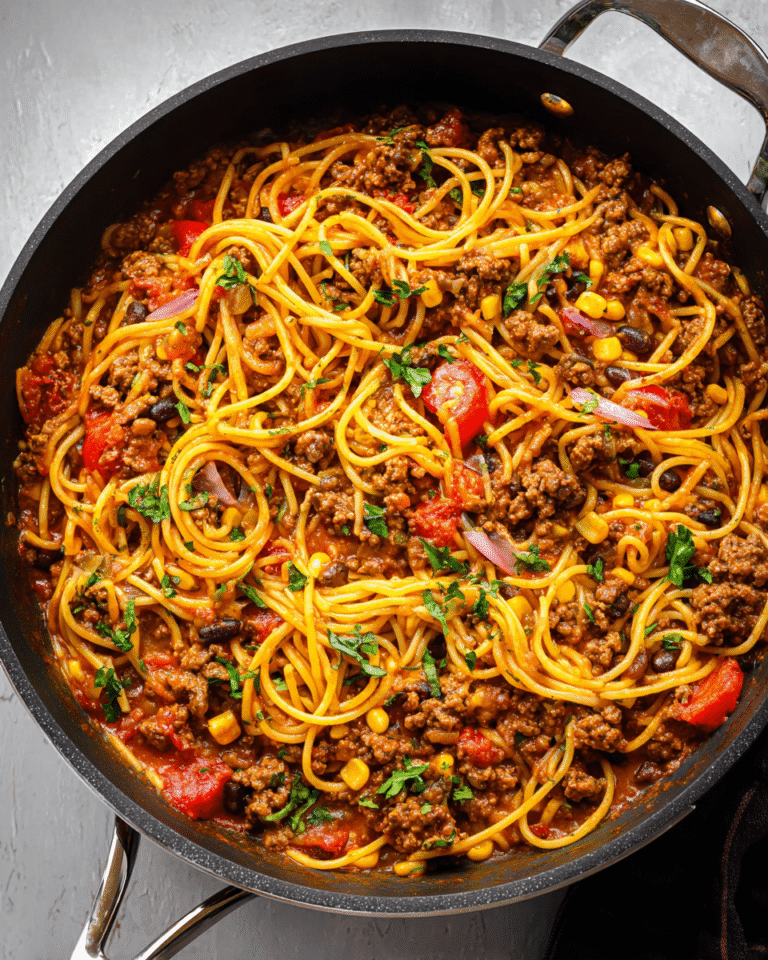 Easy Taco Spaghetti Recipe