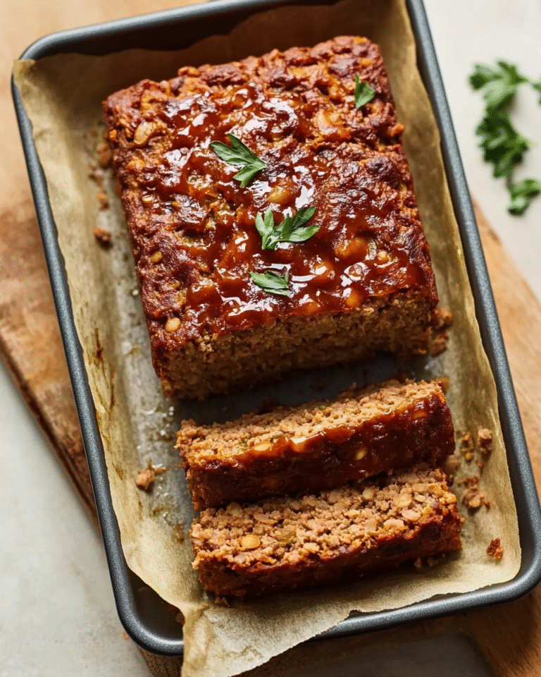 Veggie Lentil Loaf