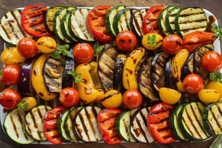 Grilled Summer Vegetable Platter