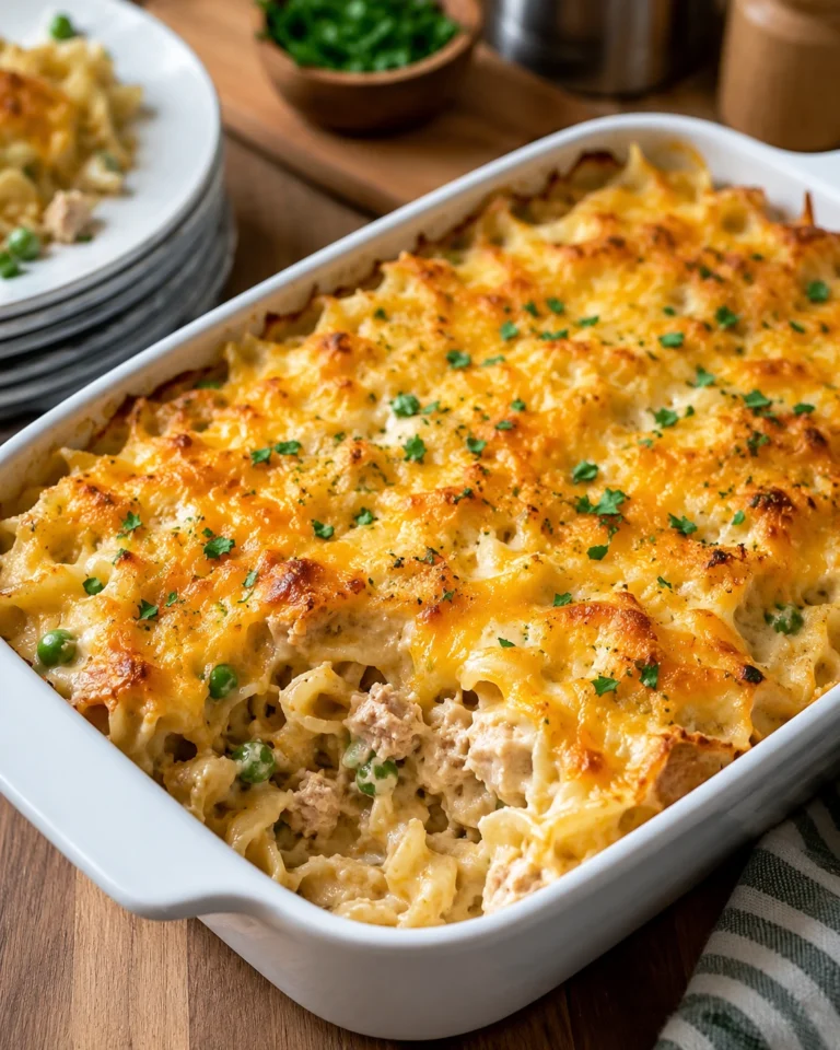 Easy Tuna Casserole Dinner Recipe